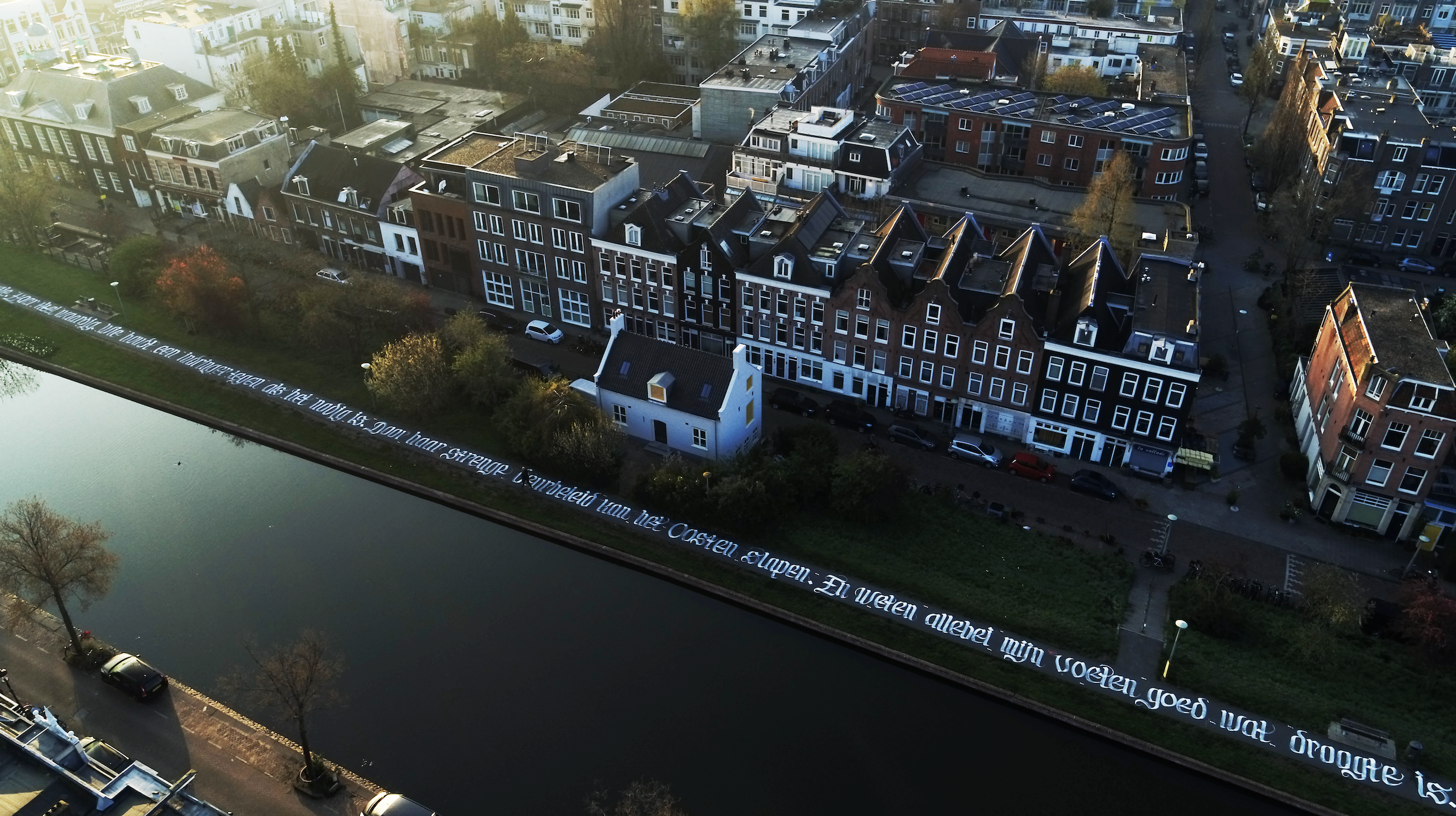 Waterschap Amstel Gooi en Vecht dijkgedicht om inwoners te bedanken