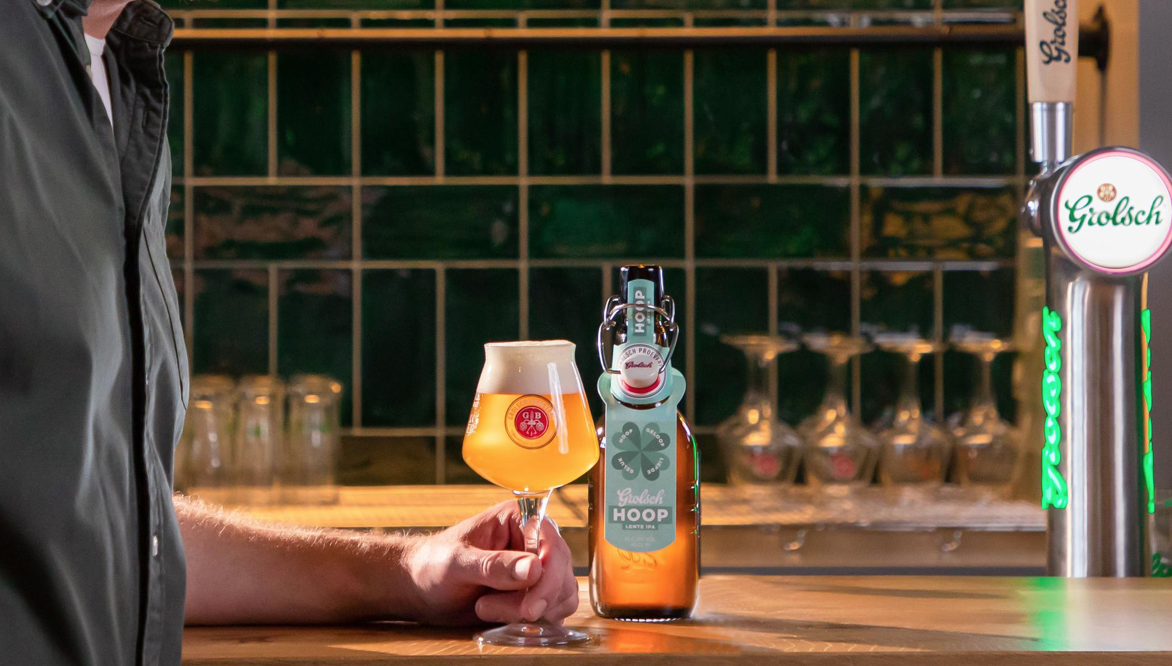 Grolsch biedt optimisme met nieuw speciaalbier Hoop