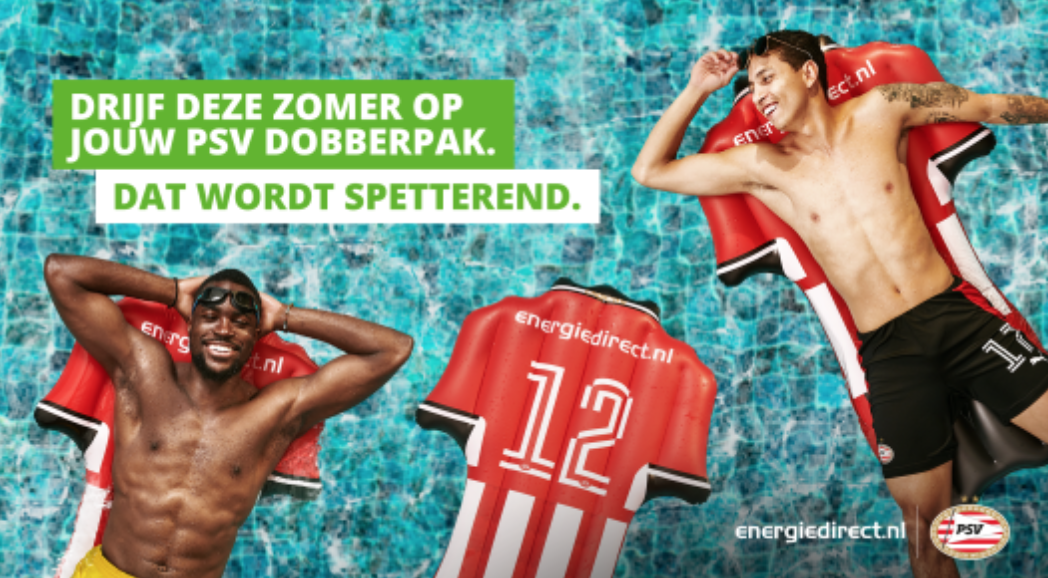 Energidirect lanceert PSV Dobberpak