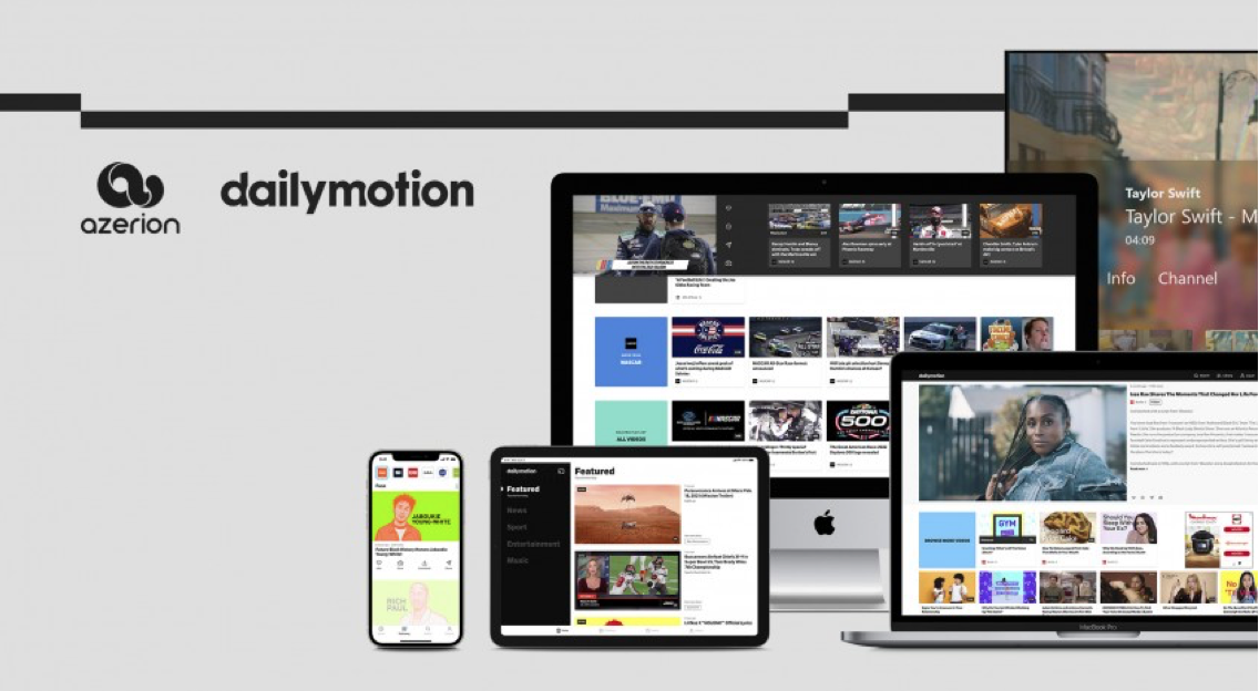 Azerion sluit een exclusieve pan-Europese overeenkomst met Dailymotion