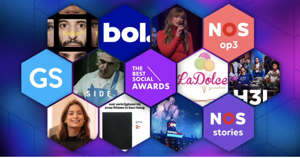 NOS grote business-winnaar van The Best Social Awards 2021
