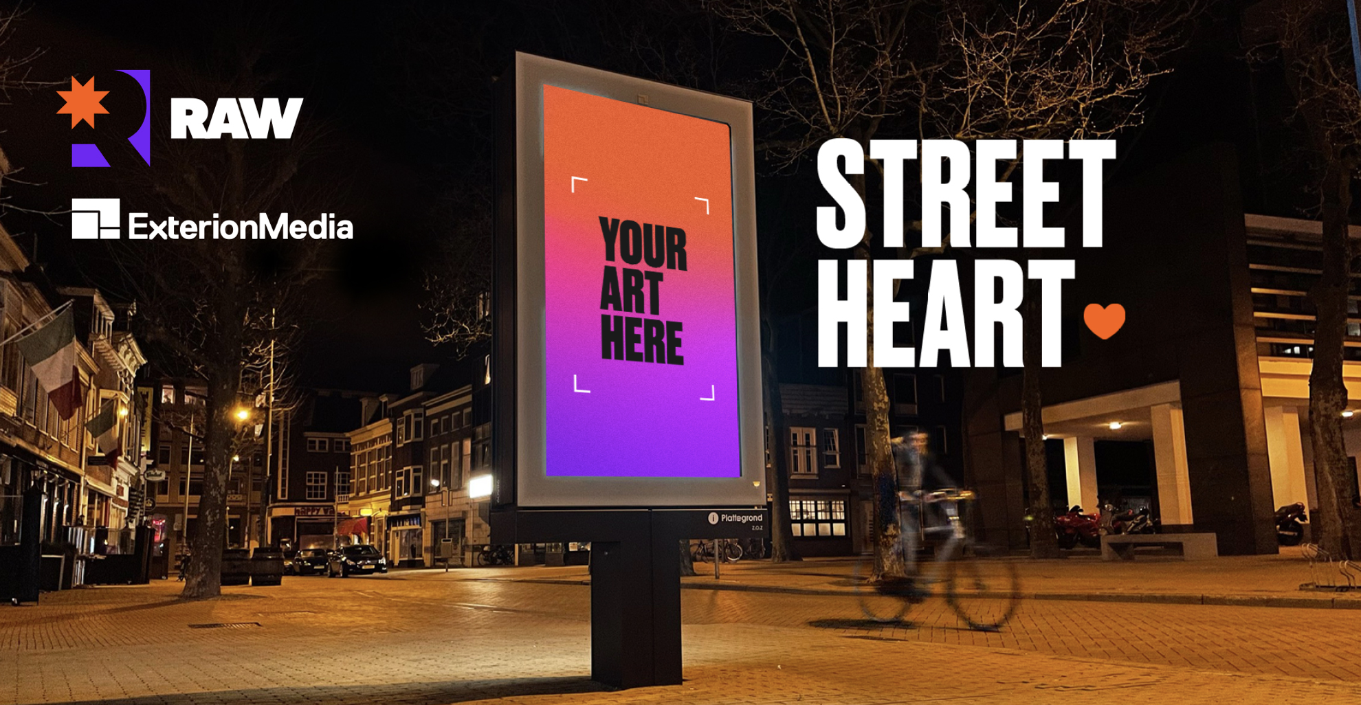 RA*W zet jong creatief talent in de spotlights met Street Heart challenge