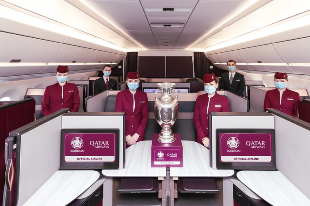 Qatar Airways sponsort officiële UEFA EURO 2020-podcast