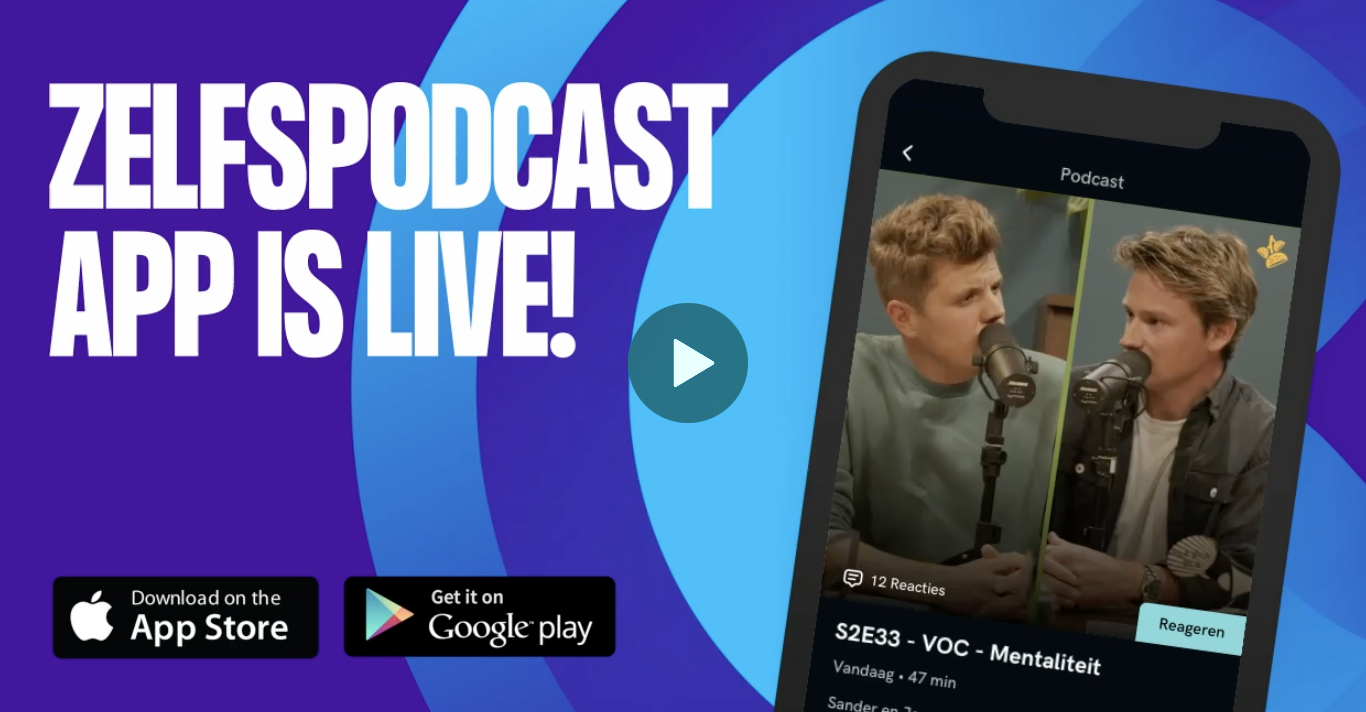 Doop ontwikkelt app voor de Zelfspodcast