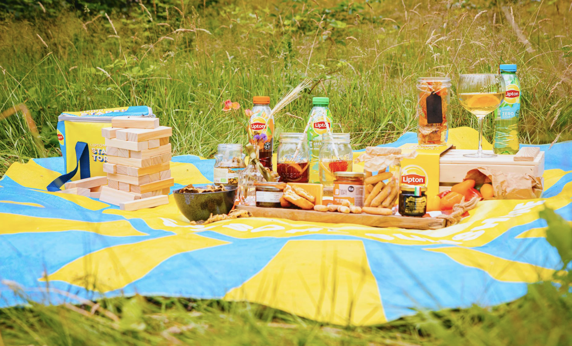 Lipton Ice Tea bezorgt vandaag gratis verzorgde picknicks via Uber Eats