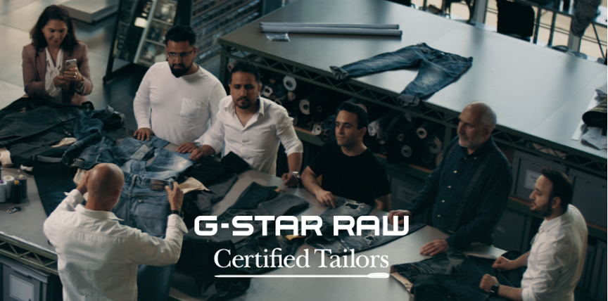 G-Star RAW introduceert G-Star RAW Certified Tailors