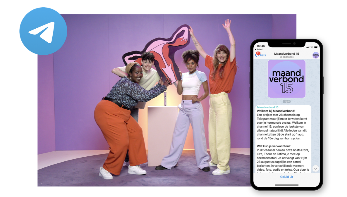 VPRO Medialab experimenteert met storytelling op Telegram