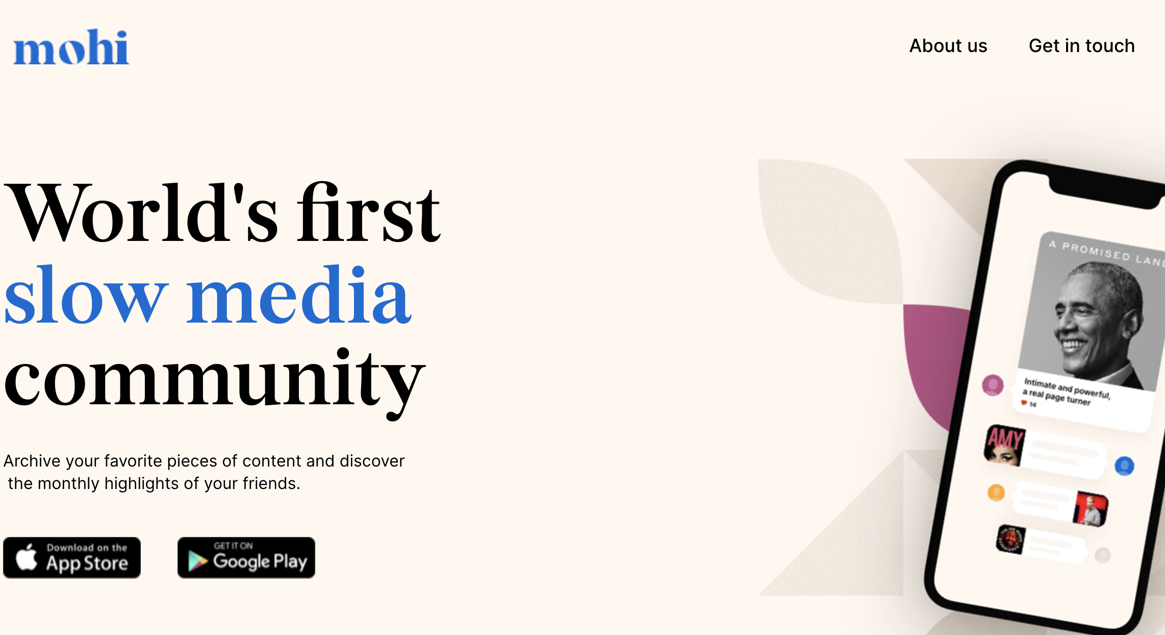 Slow mediaplatform Mohi gelanceerd