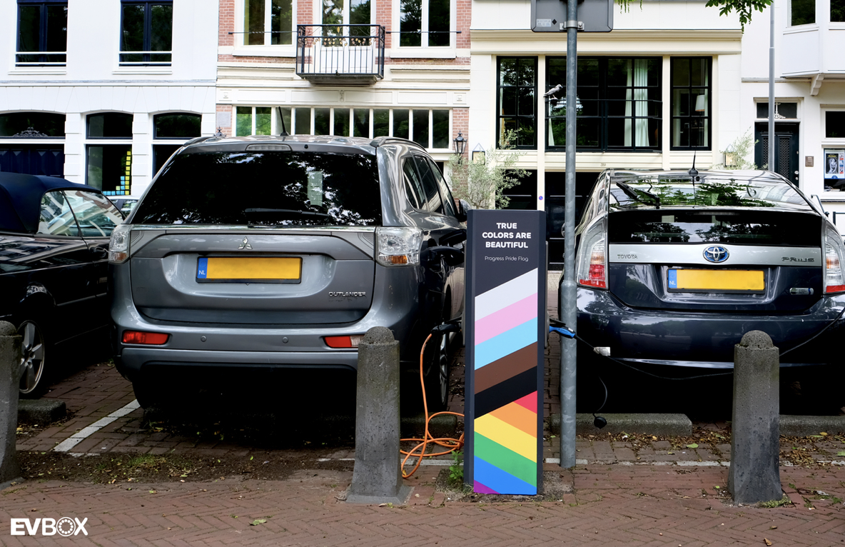 EVBox en Vattenvall maken PRIDE nog zichtbaarder