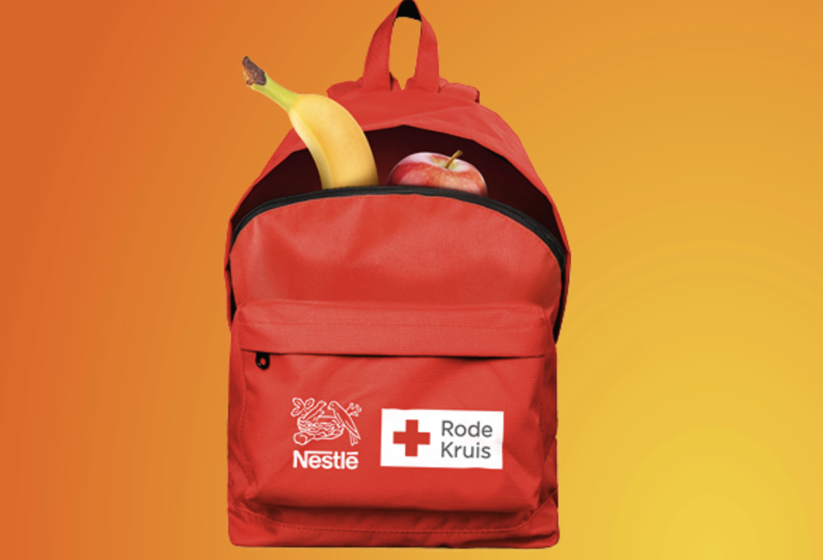 Nestlé en het Rode Kruis starten samenwerking voor een goede start van het nieuwe schooljaar