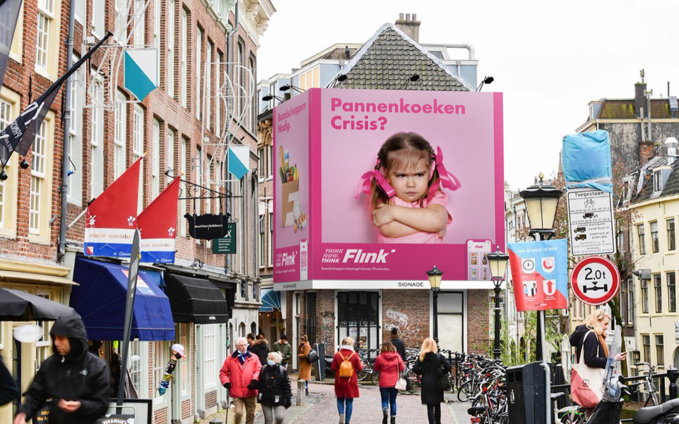 XXS achter introductie flitsbezorger Flink