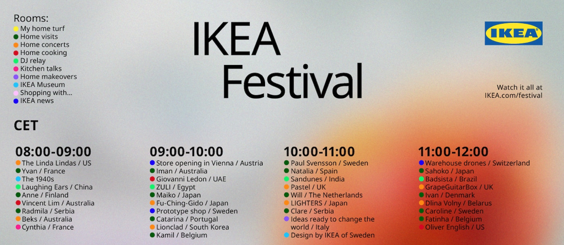 IKEA Festival: een huiskamertour rondom de wereld