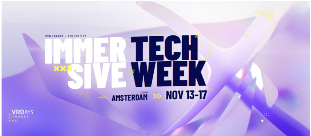 Zevende editie VRDays Europe strijkt neer in Amsterdam