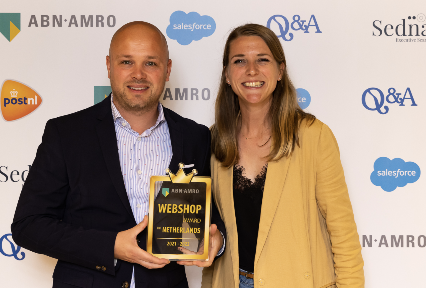 FonQ in de prijzen bij ABN ANRO Webshop Awards
