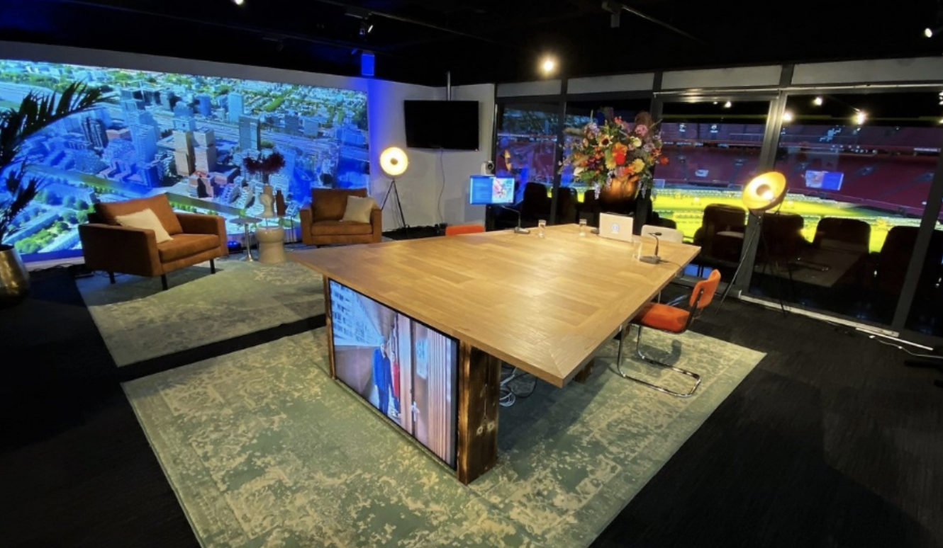 Online Seminar opent nieuwe studio in Johan Cruijff ArenA