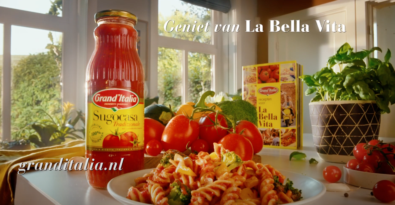 Grand’Italia herpositioneert met merkcampagne 'La Bella Vita'
