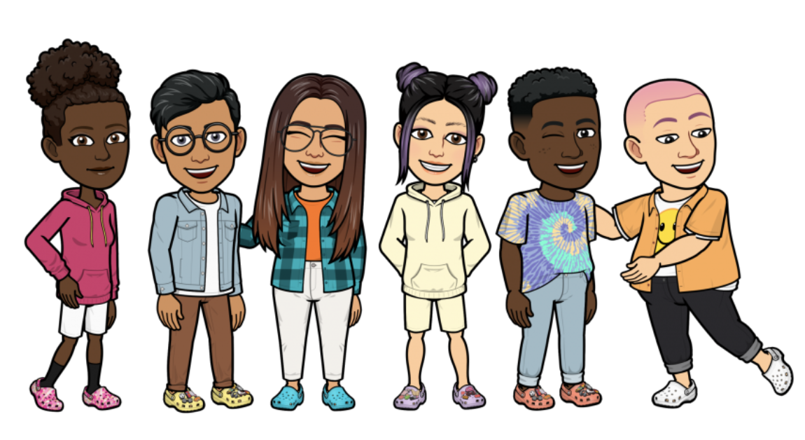 Snapchat lanceert Crocs-collectie voor Bitmoji-avatars