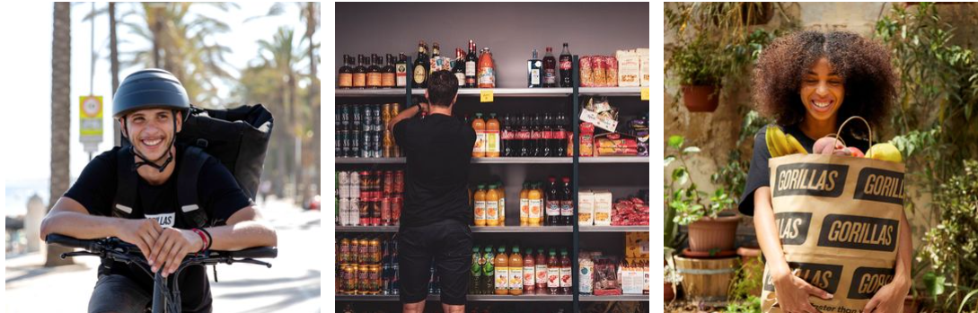 Gorillas haalt bijna $1 miljard op