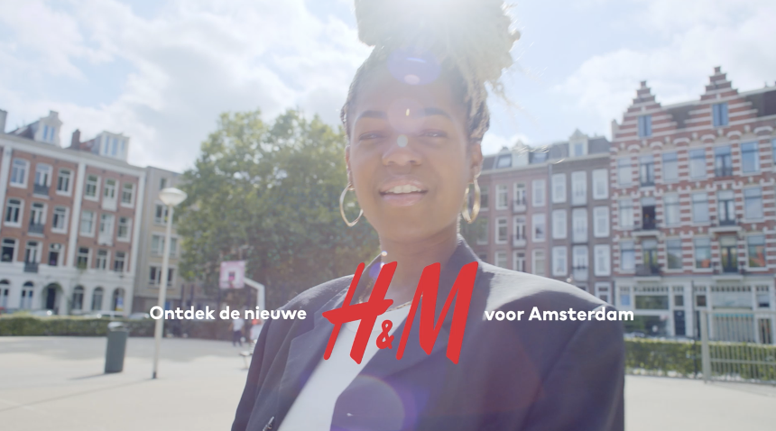 Boomerang Agency en H&M lanceren campagne 'voor Amsterdam'