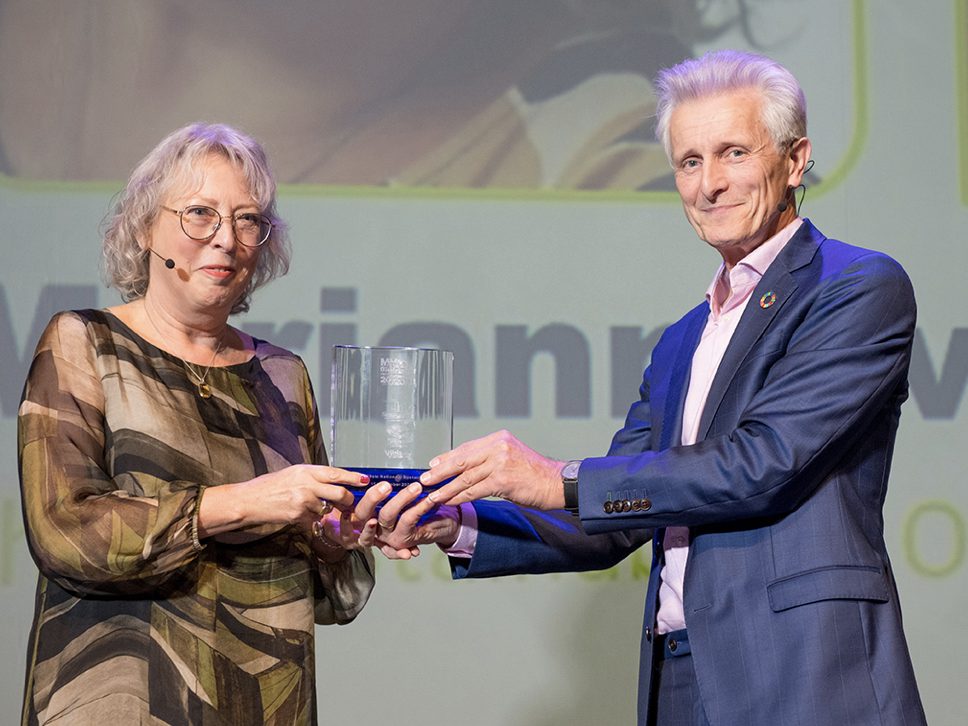 Marianne van Keep verkozen tot ‘MVO Manager van het jaar 2020/21