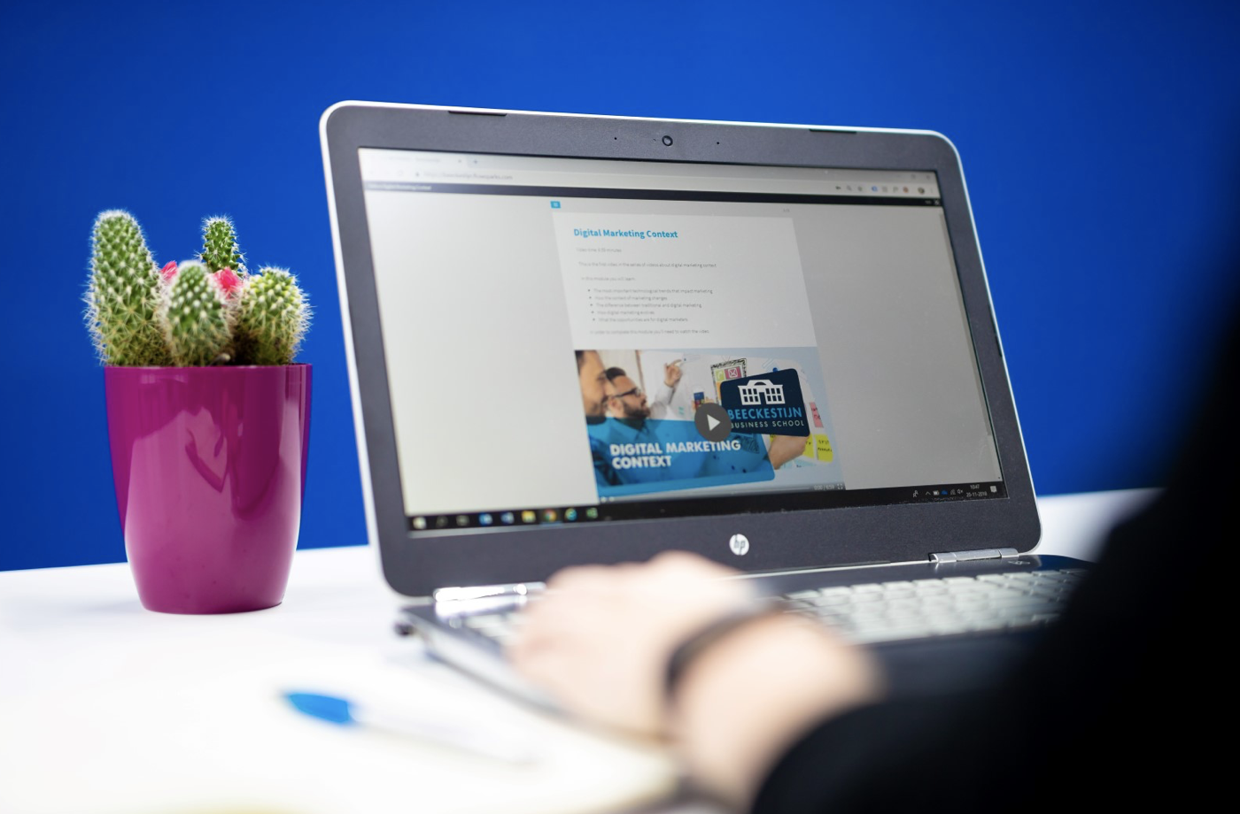 Til je digital marketing kennis in je eigen tijd en tempo naar een hoger niveau