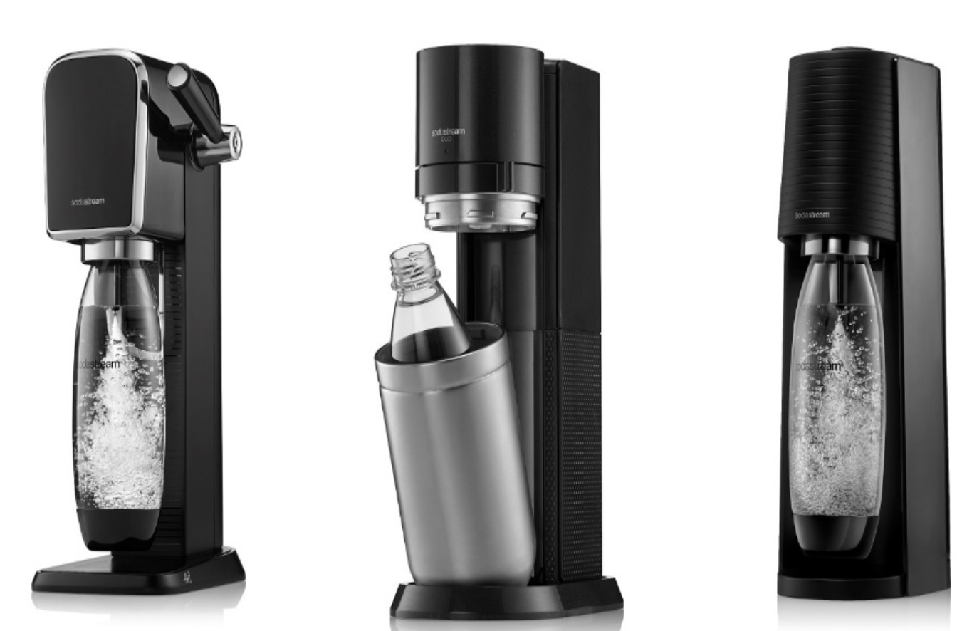 SodaStream lanceert nieuwe generatie bruiswatertoestellen