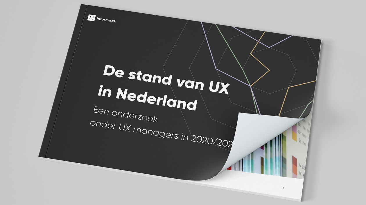 Designbureau Informaat publiceert onderzoek naar stand UX in Nederland