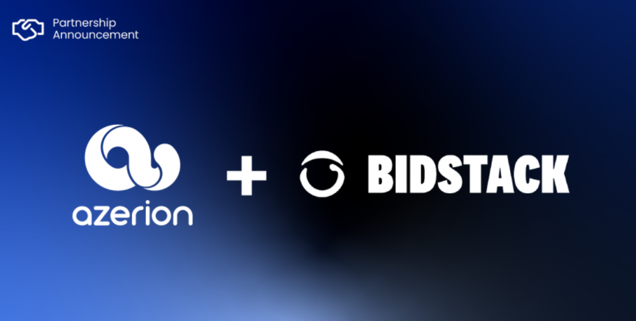 Media: Azerion Increases Reach Of In-Game Advertising Through Exclusive Partnership With Bidstack