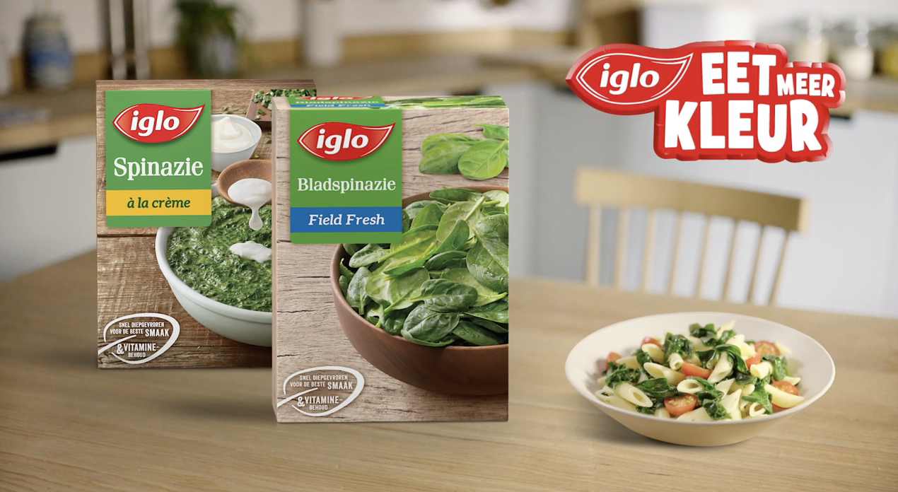 Diepvriesmerk Iglo wil consumenten meer groente laten eten