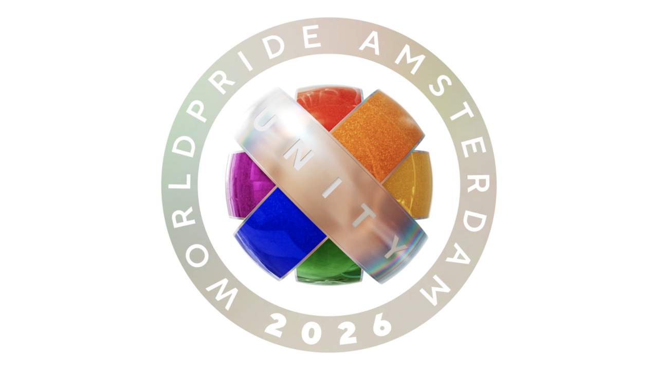 D8 creëert logo en pitch movie voor WorldPride Amsterdam 2026