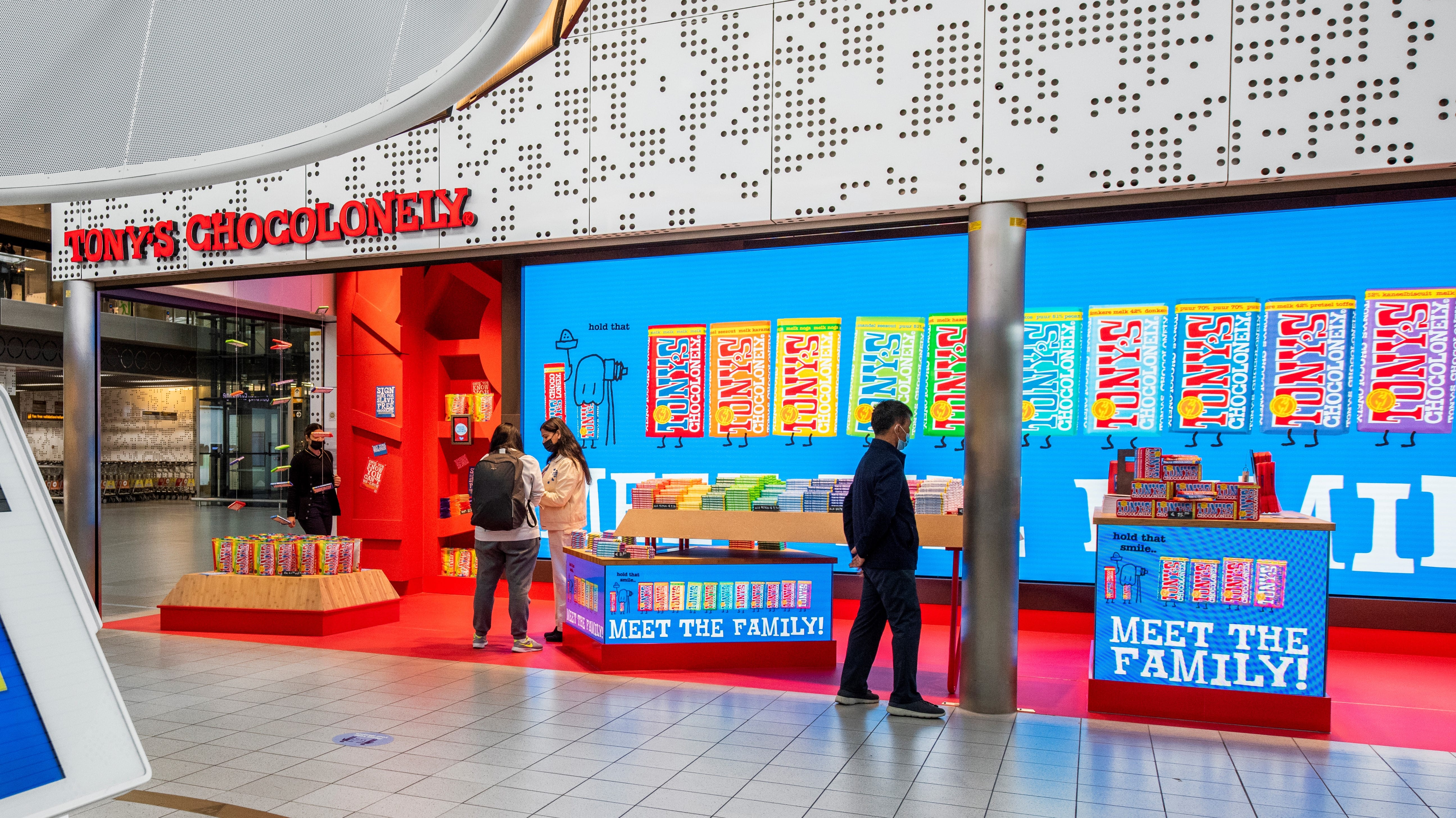 First Impression bouwt LED-chocoladereep voor Tony's Chocolonely