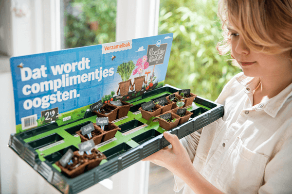 MoestuinMaatjes sparen bij Albert Heijn voor biodiversiteit