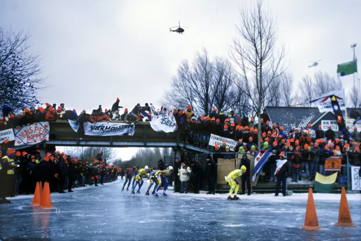 Marketing: Laatste Elfstedentochtwinnaars blikken na 25 jaar terug in Het Parool