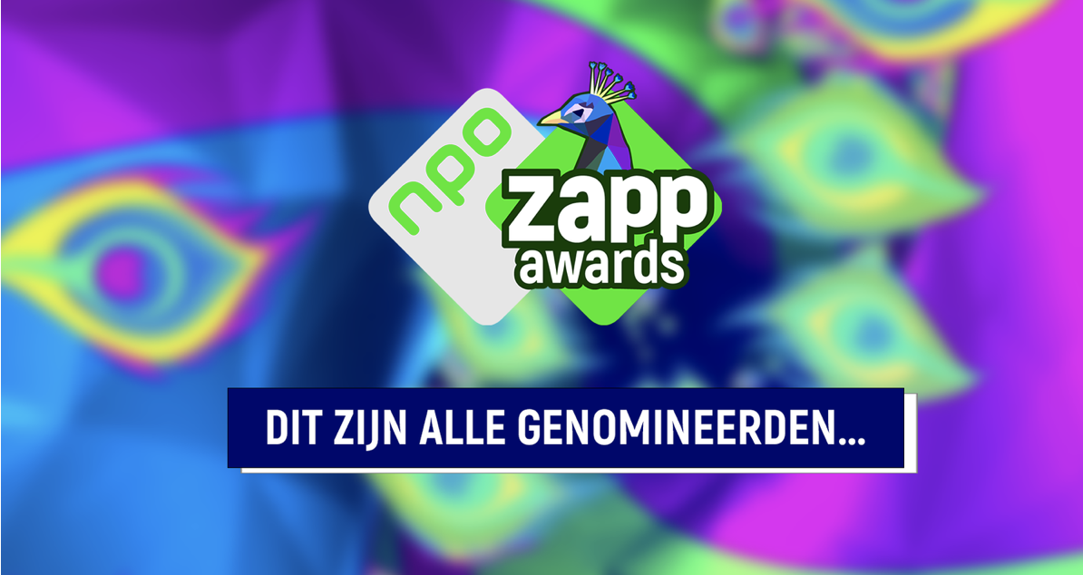 Dit zijn de genomineerden voor de Zapp Awards 2022