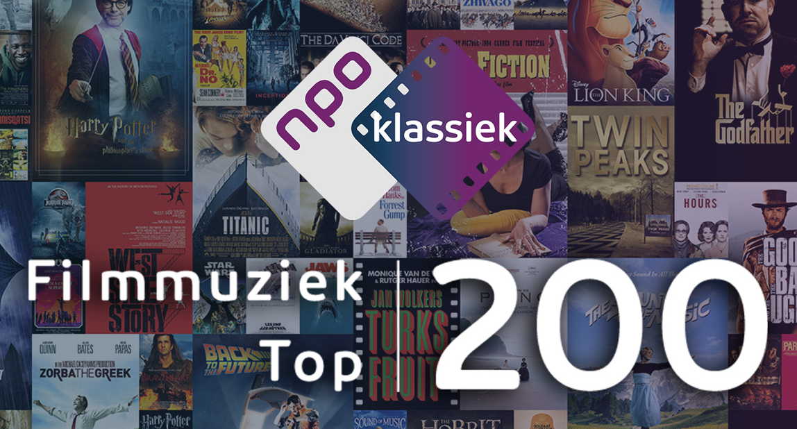 Nederlandse componist in top 3 Filmmuziek Top 200