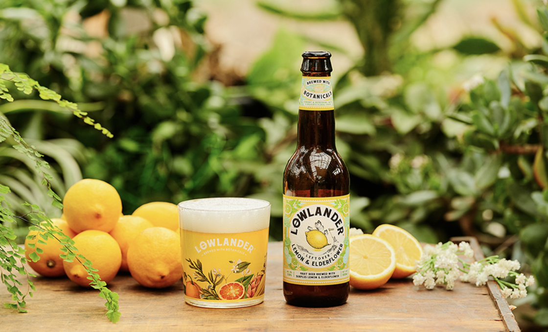 Lowlander lanceert vernieuwd terras-bier Leftover Lemon & Elderflower