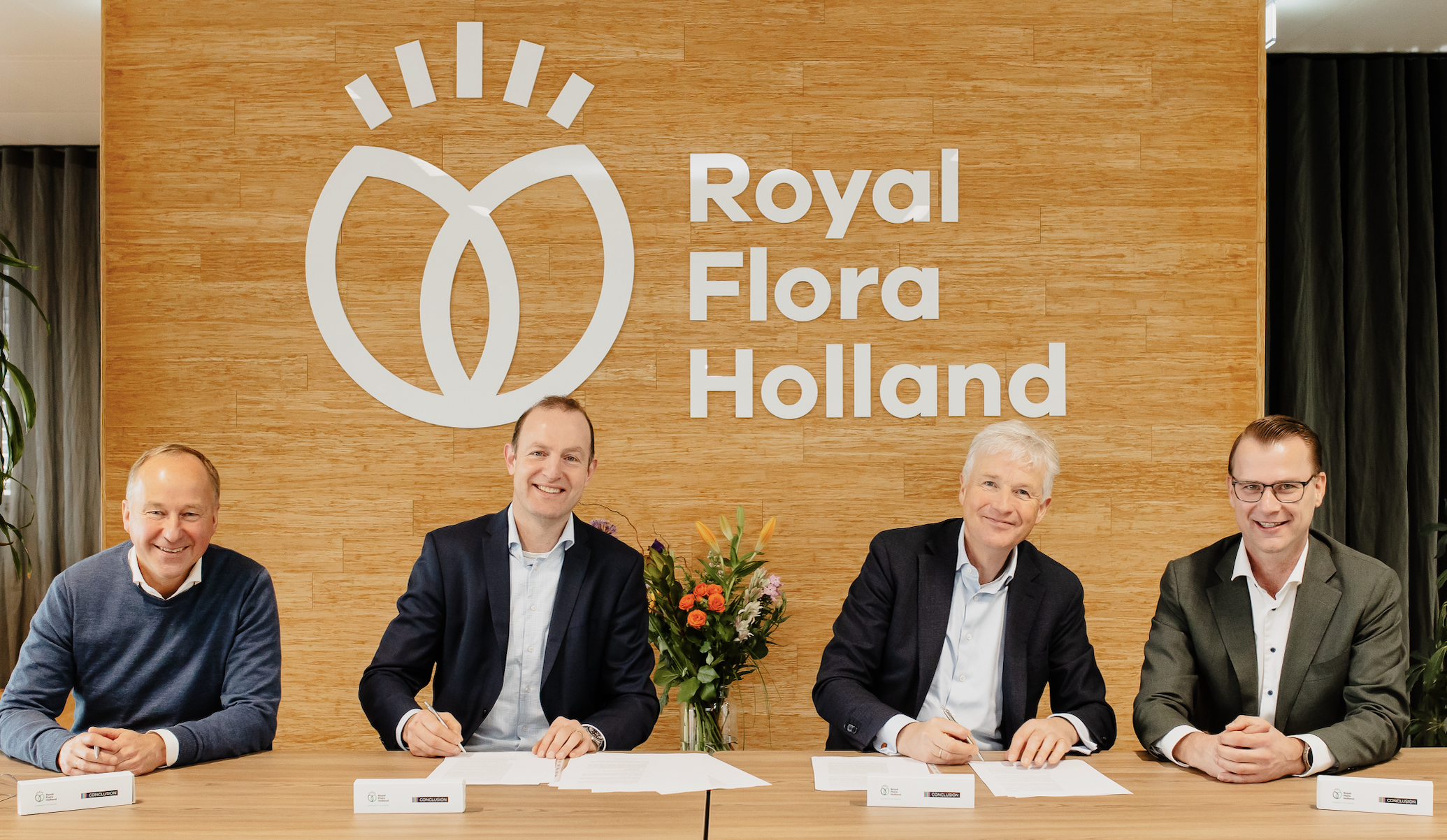 Conclusion opnieuw vijf jaar aan de slag voor Royal FloraHolland