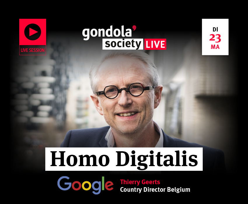 Webinar Thierry Geerts over boek 'Homo digitalis'