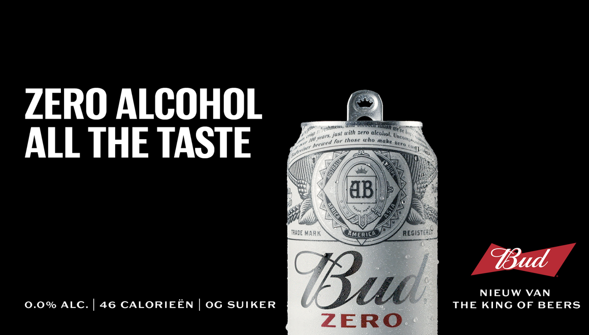 Nieuw Bud Zero nu in het schap