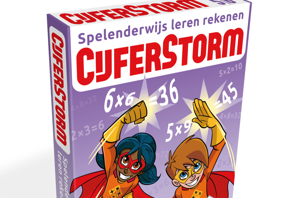 Lancering rekenkaartspel voor spelenderwijs leren rekenen